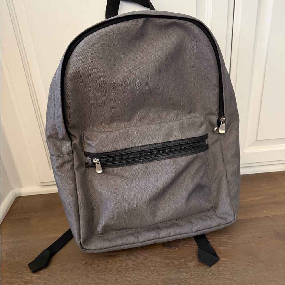 Sleek Gray Backpack for Men
